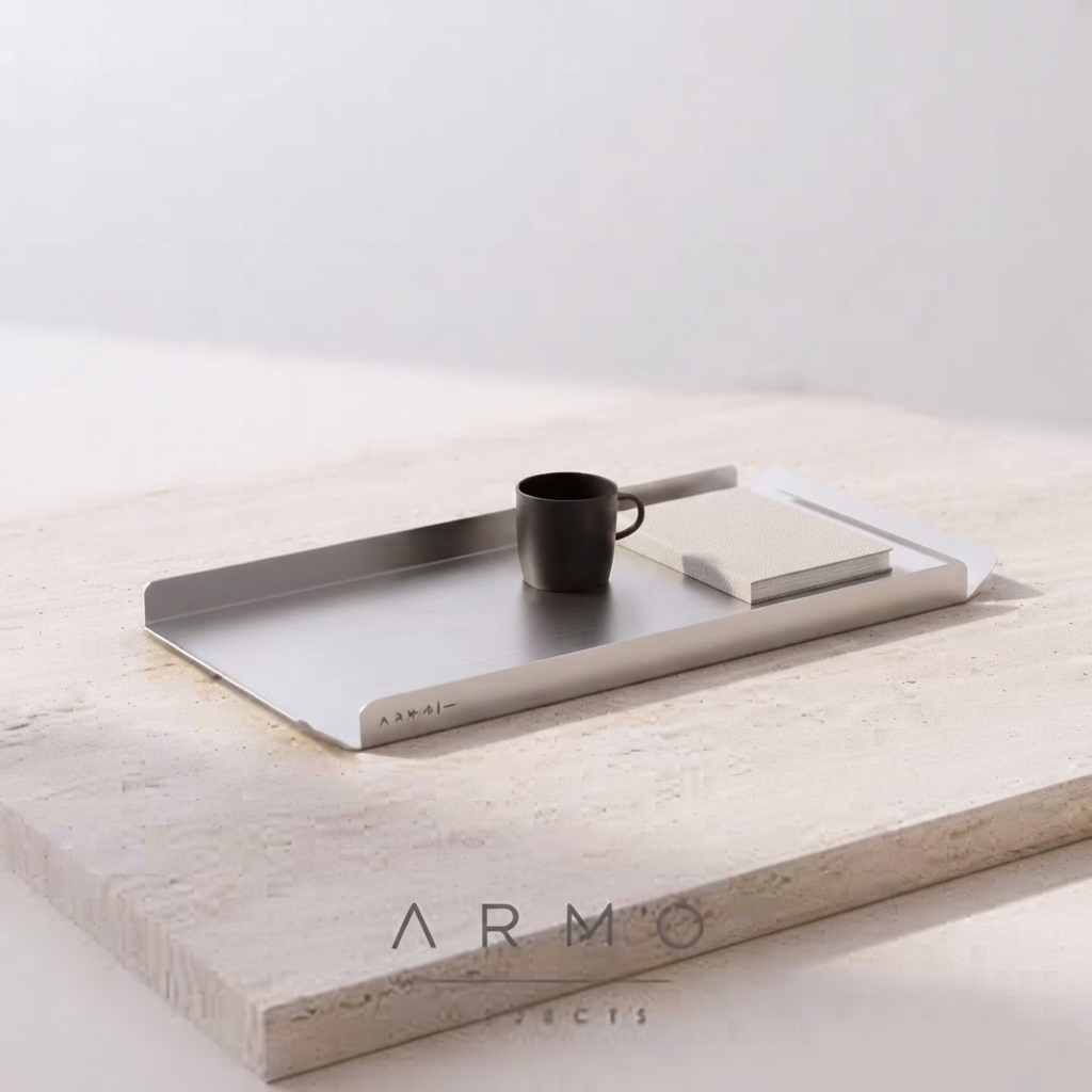 سینی استیل مینیمال ARMO-01
