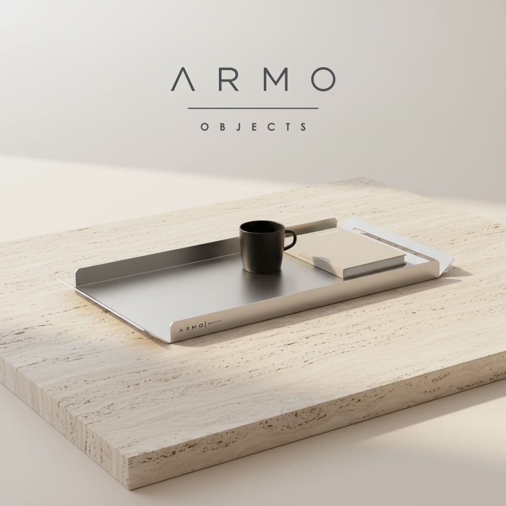 سینی استیل مینیمال ARMO-01