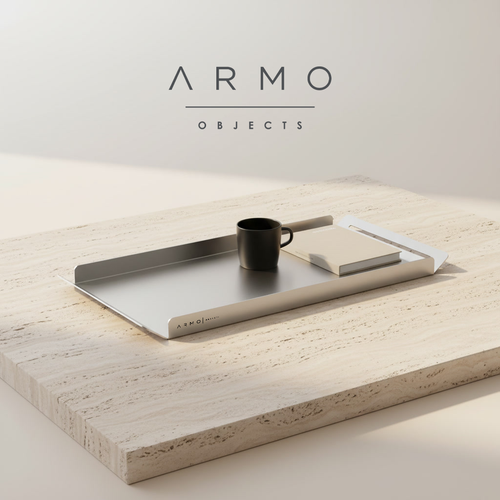 سینی استیل مینیمال ARMO-01