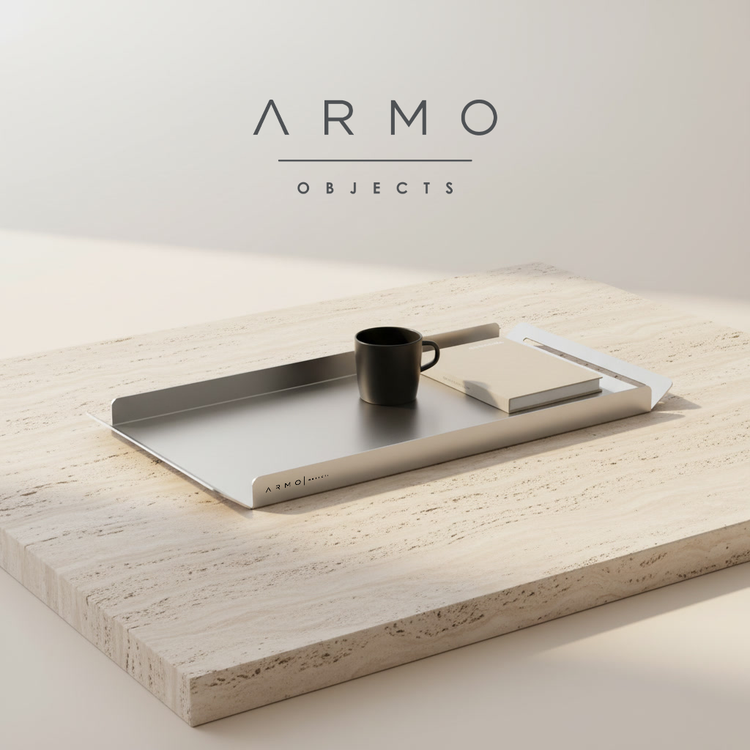 سینی استیل مینیمال ARMO-01