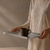 سینی استیل مینیمال ARMO-01 برای پذیرایی