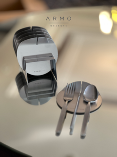 رست قاشق، چنگال و چاقو استیل ARMO-21 | ARMO Objects
